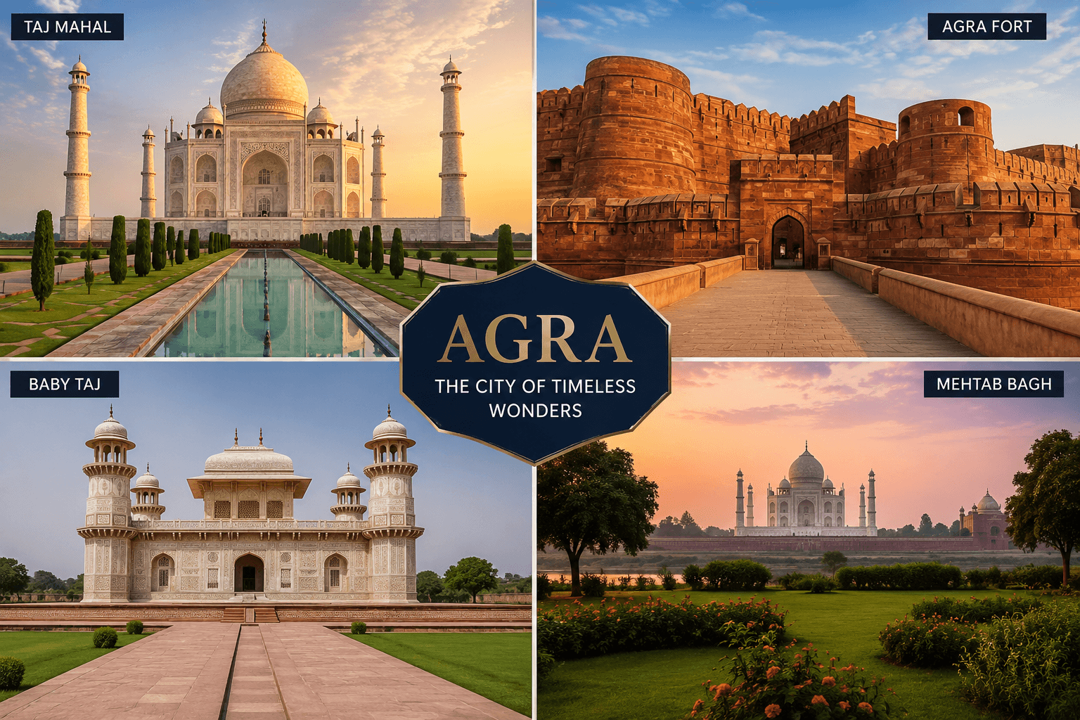 Agra Taj Mahal